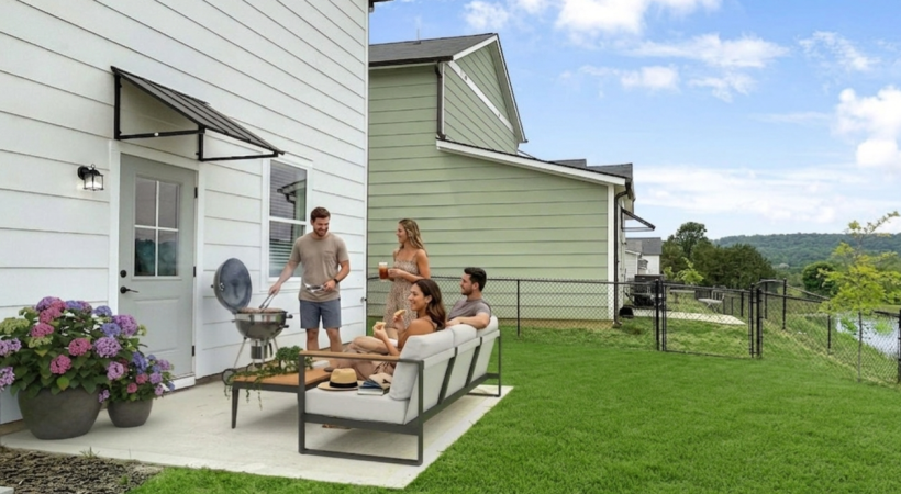 Entertain in your private, fenced backyard